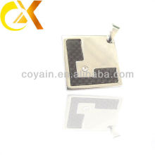 china alibaba Stainless Steel Jewelry men's pendant, square shaped pendant